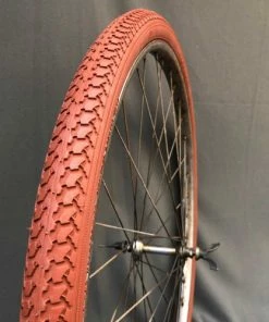 Pneumatiques Pour Cycles 26x1 1/2 650x35B Tringle Rigide - ETRTO 40-584 Rouge Brique