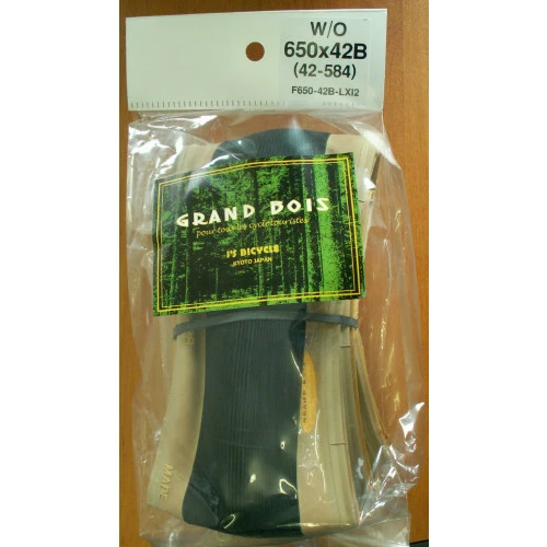 Pneumatiques Pour Cycles 650x42B GrandBois HETRE NOIR Tringle Souple - ETRTO 42-584 4 Pneumatiques Pour Cycles 650x42B GrandBois HETRE NOIR Tringle Souple - ETRTO 42-584 – Image 2
