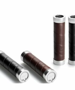 Brooks Slender Leather Grips Poignées Cuir