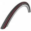 Pneumatiques Pour Cycles 700x23c, Schwalbe LUGANO HS471 Rouge, Tringle Souple - ETRTO 23-622 -Pneumatiques pour cycles boutique lugano red stripes 2