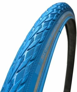 Pneumatiques pour cycles boutique 13 Pneumatiques Pour Cycles 700x35c Schwalbe DELTA CRUISER PLUS HS431 Bleu PunctureGuard TwinSkin Tringle Rigide - ETRTO 37-622